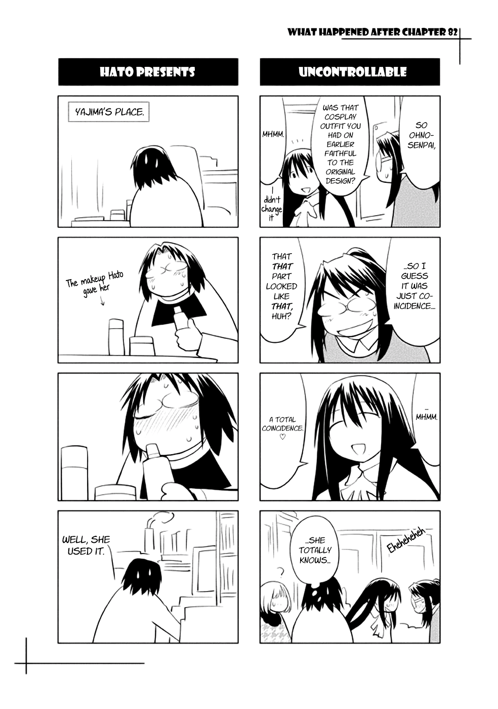 Genshiken Nidaime - The Society for the Study of Modern Visual Culture II Chapter 82 page 28 - Chapter 82: Crossfire