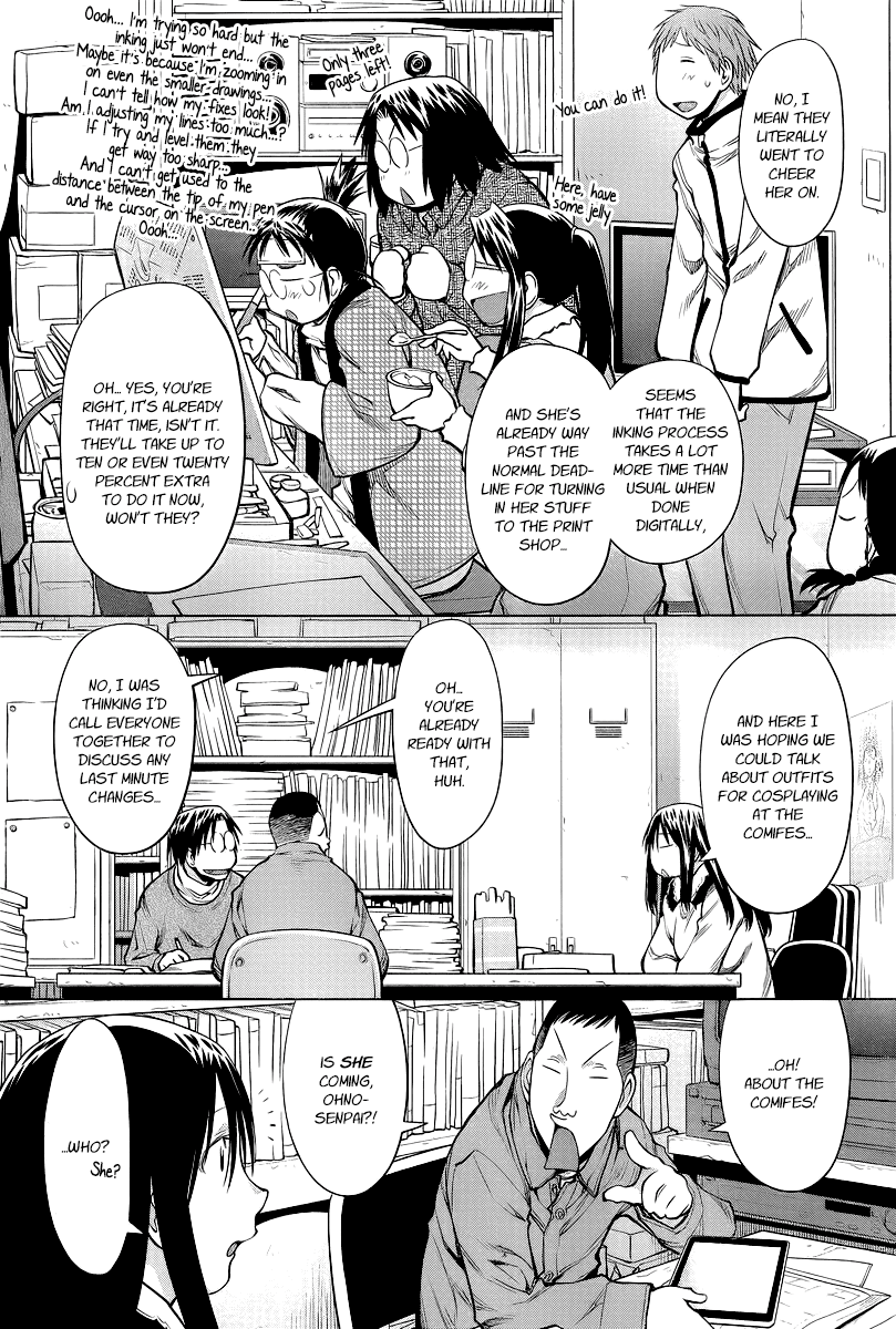 Genshiken Nidaime - The Society for the Study of Modern Visual Culture II Chapter 87 page 17 - Chapter 87: Something's Coming