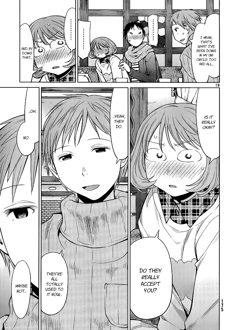 Genshiken Nidaime - The Society for the Study of Modern Visual Culture II Chapter 94 page 19 - Chapter 94: Snow Man, Part II