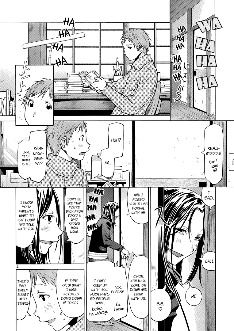 Genshiken Nidaime - The Society for the Study of Modern Visual Culture II Chapter 94 page 4 - Chapter 94: Snow Man, Part II