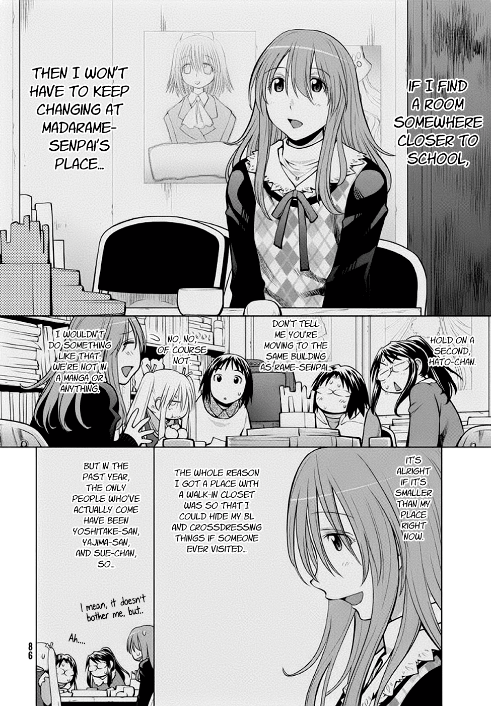 Genshiken Nidaime - The Society for the Study of Modern Visual Culture II Chapter 95 page 22 - Chapter 95: Crusher Rame