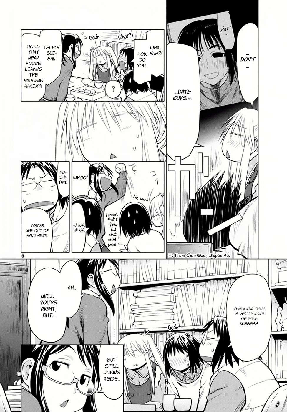 Genshiken Nidaime - The Society for the Study of Modern Visual Culture II Chapter 95 page 6 - Chapter 95: Crusher Rame