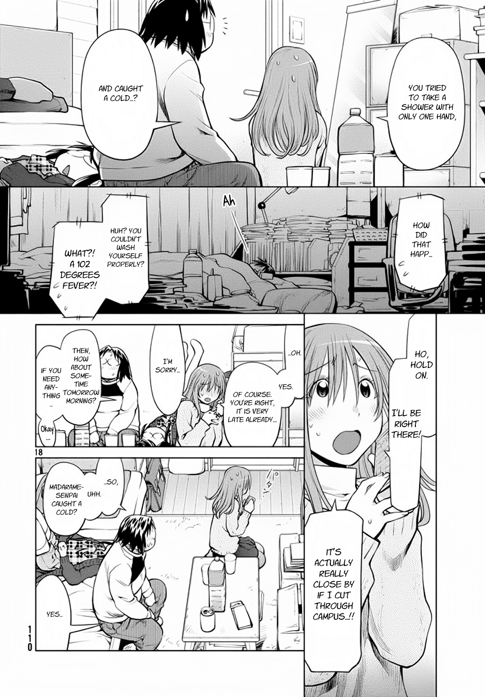 Genshiken Nidaime - The Society for the Study of Modern Visual Culture II Chapter 97 page 18 - Chapter 97: Moving