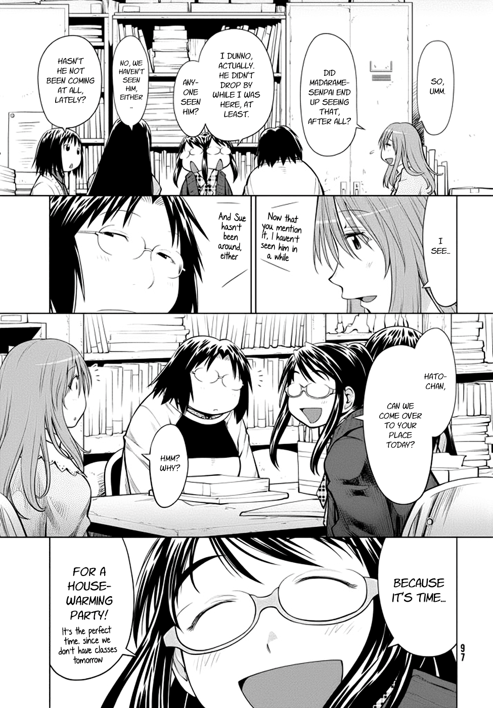 Genshiken Nidaime - The Society for the Study of Modern Visual Culture II Chapter 97 page 5 - Chapter 97: Moving