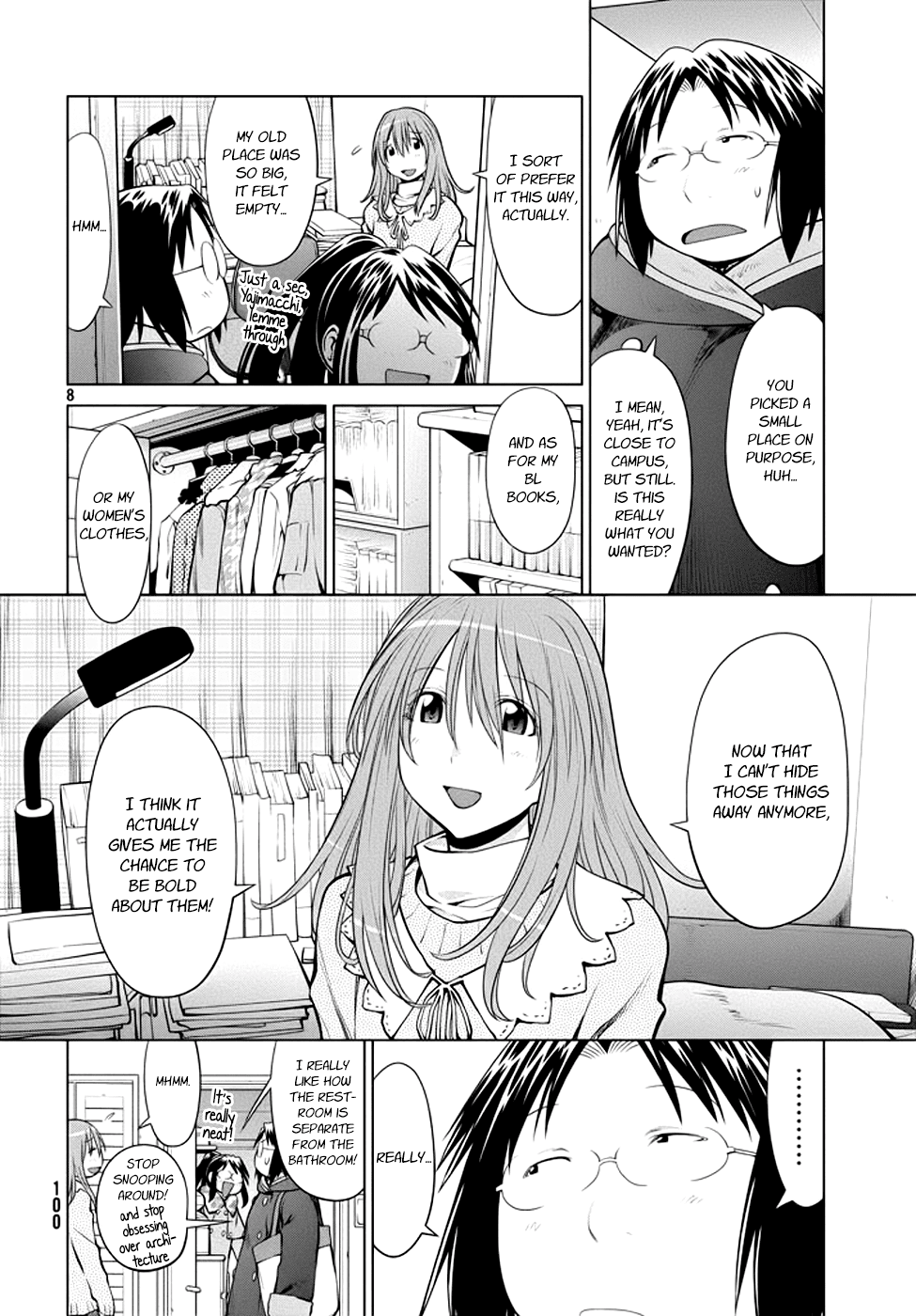 Genshiken Nidaime - The Society for the Study of Modern Visual Culture II Chapter 97 page 8 - Chapter 97: Moving