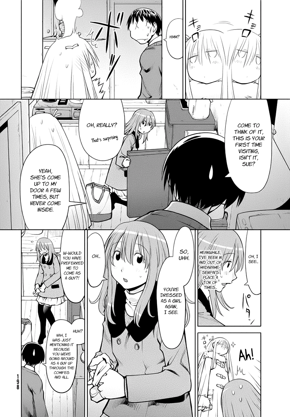 Genshiken Nidaime - The Society for the Study of Modern Visual Culture II Chapter 98 page 10 - Chapter 98: This Side and That of the Harem Borderline