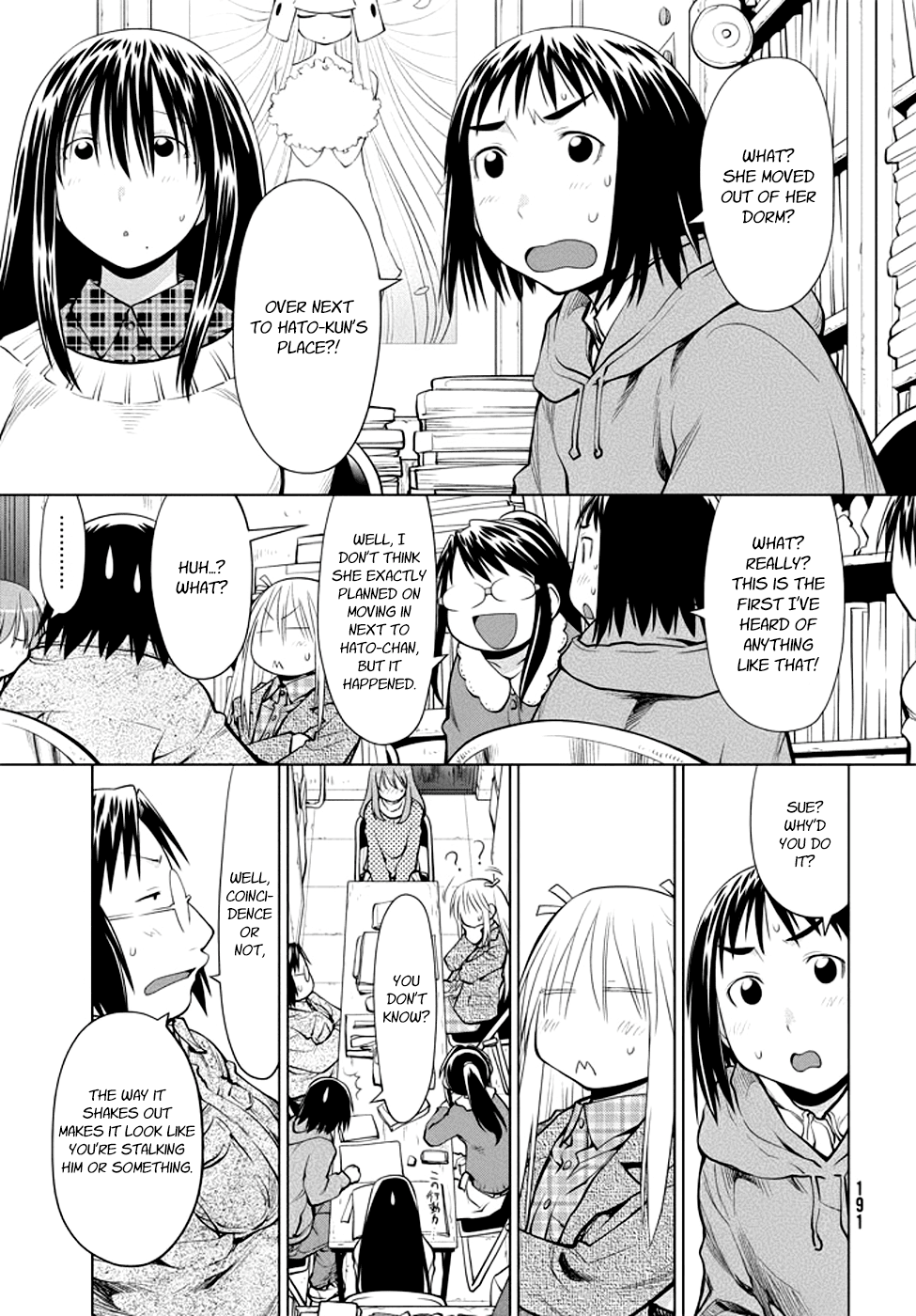 Genshiken Nidaime - The Society for the Study of Modern Visual Culture II Chapter 98 page 3 - Chapter 98: This Side and That of the Harem Borderline