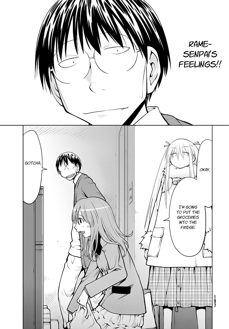 Genshiken Nidaime - The Society for the Study of Modern Visual Culture II Chapter 98 page 9 - Chapter 98: This Side and That of the Harem Borderline