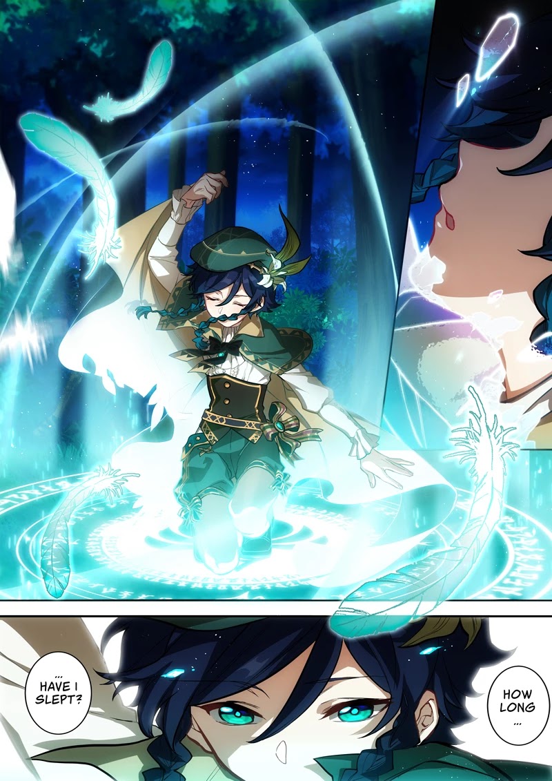 Genshin Impact Chapter 0 page 13 - Chapter 0: Prologue: Songs of the Wind