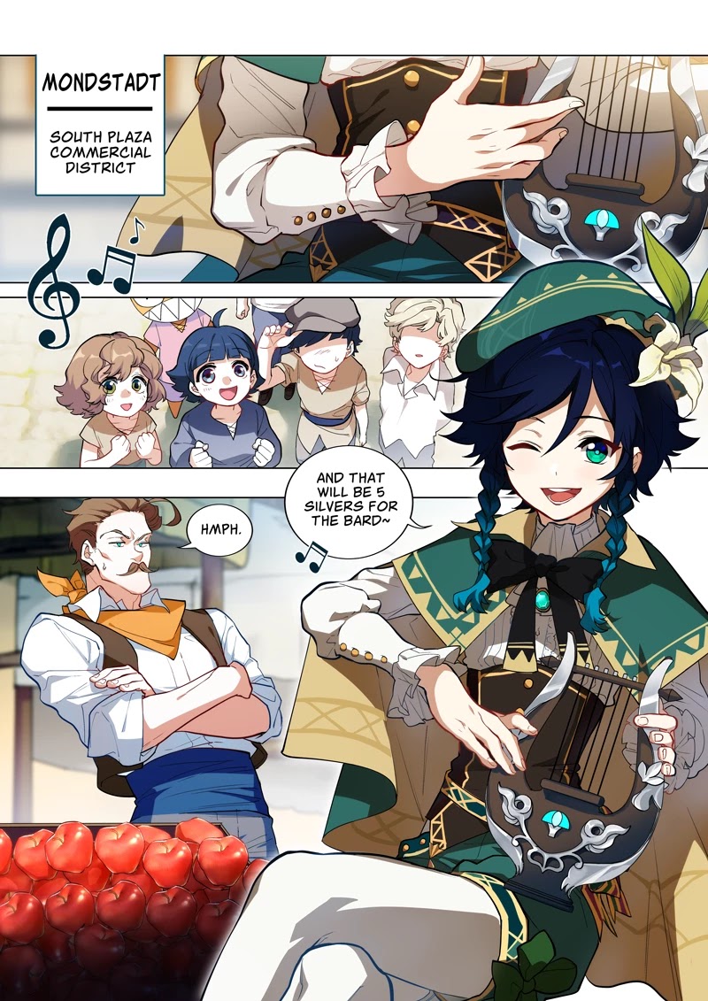 Genshin Impact Chapter 0 page 16 - Chapter 0: Prologue: Songs of the Wind