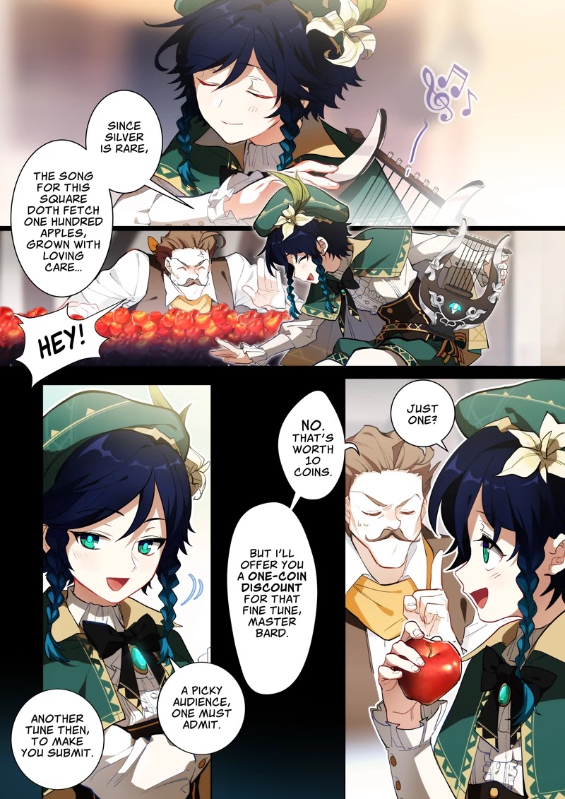 Genshin Impact Chapter 0 page 17 - Chapter 0: Prologue: Songs of the Wind