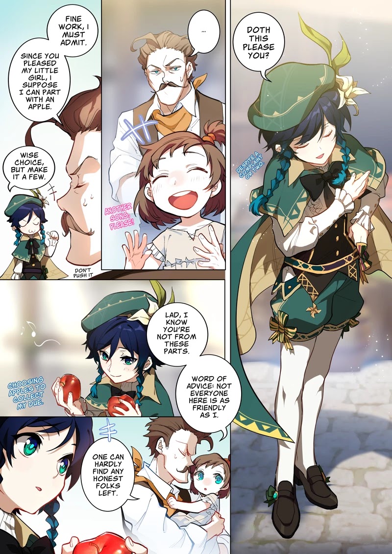 Genshin Impact Chapter 0 page 20 - Chapter 0: Prologue: Songs of the Wind