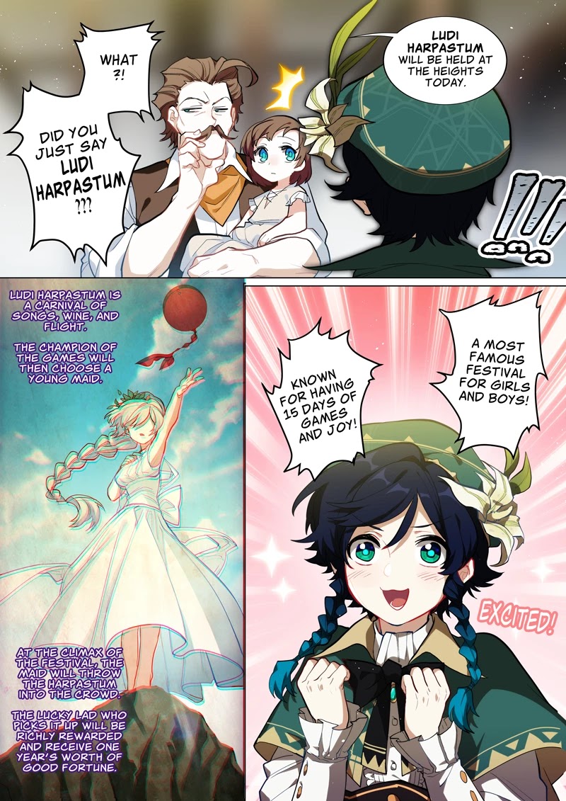 Genshin Impact Chapter 0 page 22 - Chapter 0: Prologue: Songs of the Wind
