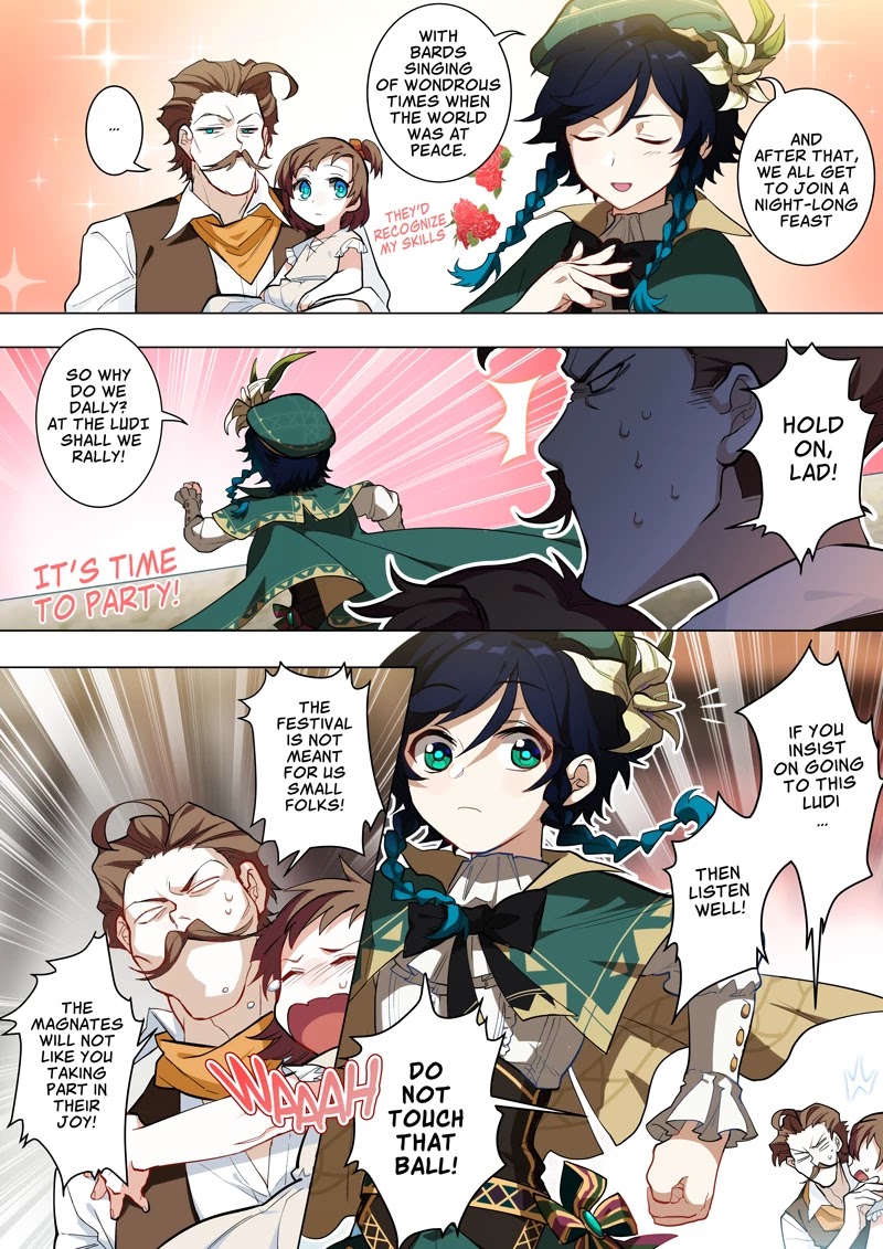 Genshin Impact Chapter 0 page 23 - Chapter 0: Prologue: Songs of the Wind