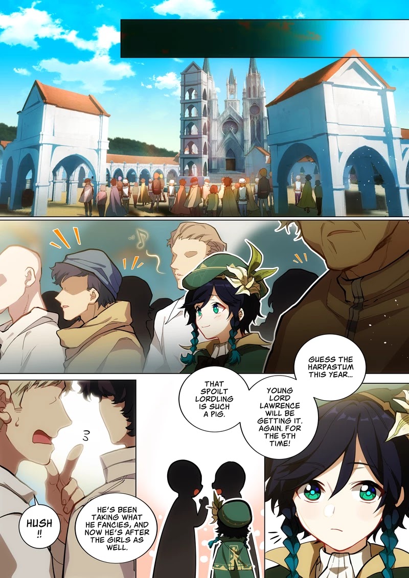Genshin Impact Chapter 0 page 25 - Chapter 0: Prologue: Songs of the Wind
