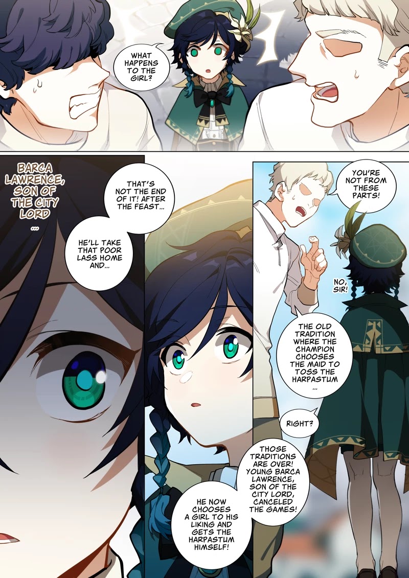 Genshin Impact Chapter 0 page 26 - Chapter 0: Prologue: Songs of the Wind