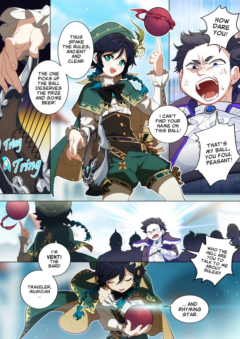 Genshin Impact Chapter 0 page 30 - Chapter 0: Prologue: Songs of the Wind