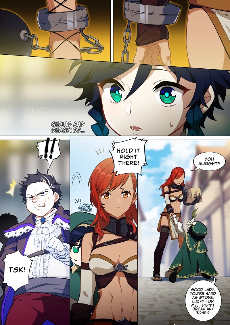 Genshin Impact Chapter 0 page 34 - Chapter 0: Prologue: Songs of the Wind