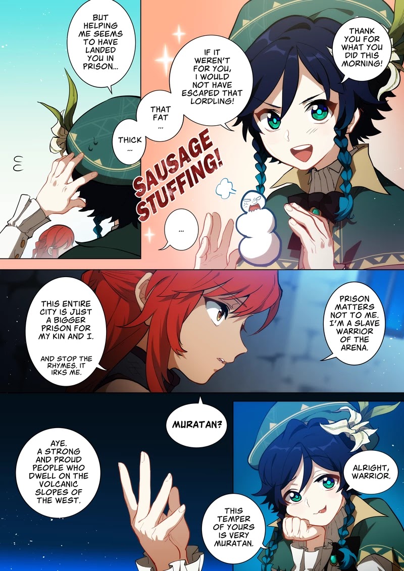 Genshin Impact Chapter 0 page 42 - Chapter 0: Prologue: Songs of the Wind