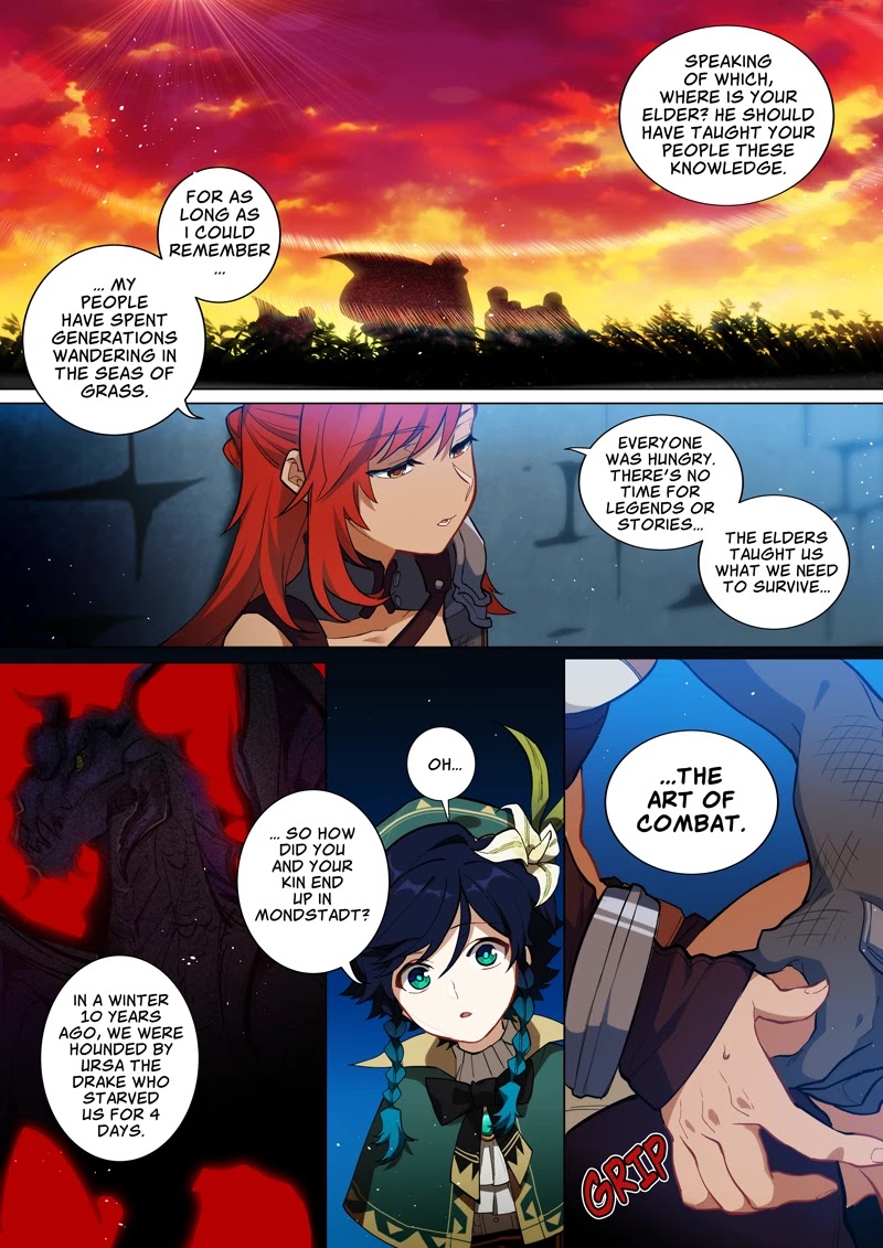 Genshin Impact Chapter 0 page 44 - Chapter 0: Prologue: Songs of the Wind