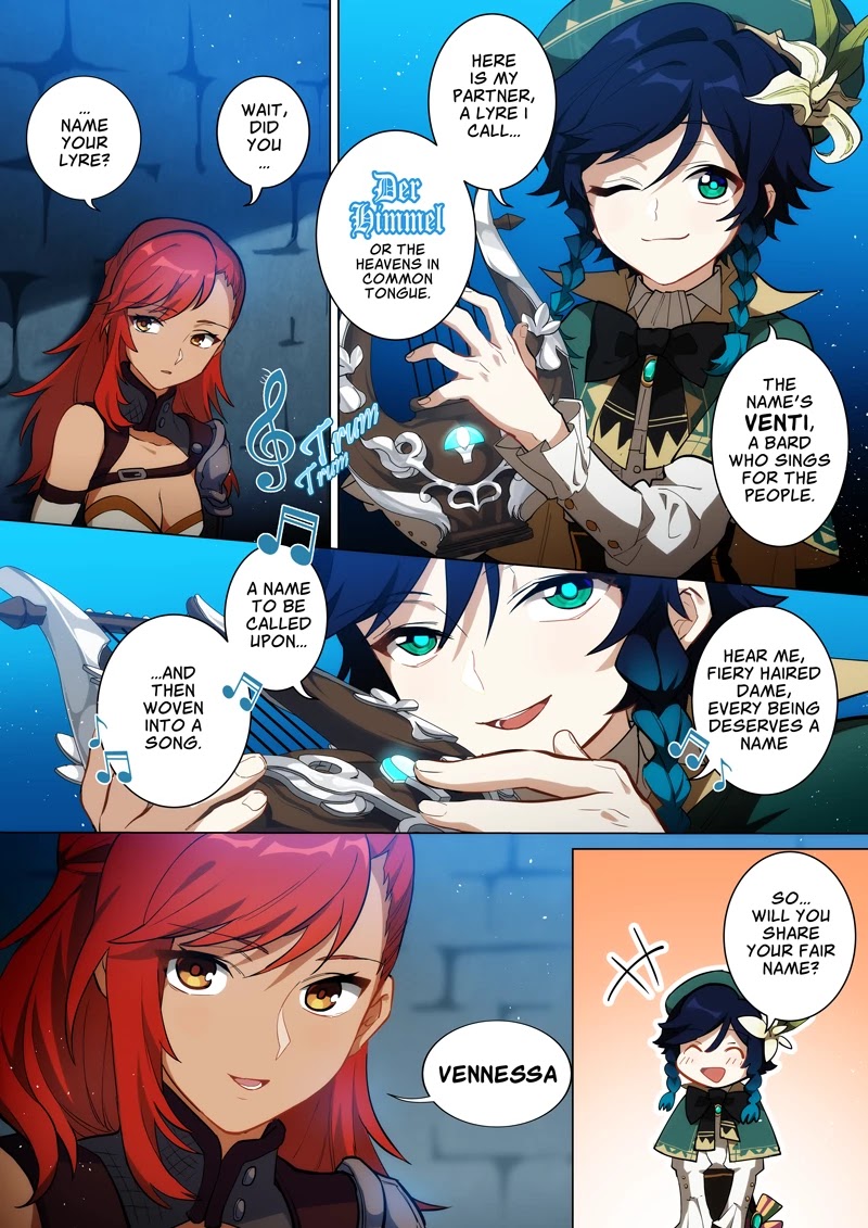 Genshin Impact Chapter 0 page 46 - Chapter 0: Prologue: Songs of the Wind