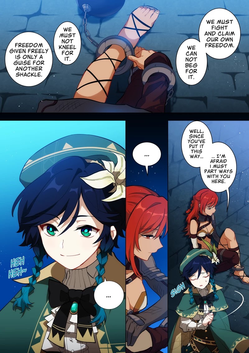 Genshin Impact Chapter 0 page 51 - Chapter 0: Prologue: Songs of the Wind