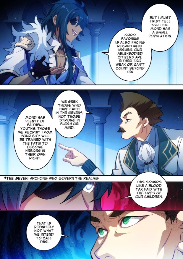 Genshin Impact Chapter 1 page 21 - Chapter 1: Bad Wine