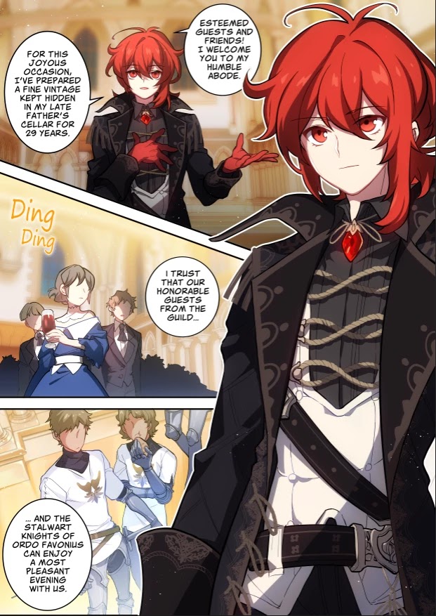 Genshin Impact Chapter 1 page 9 - Chapter 1: Bad Wine