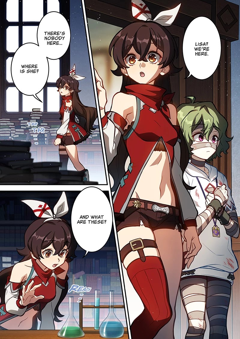 Genshin Impact Chapter 12.5 page 1 - Chapter 12.5: Unshrouded Resolution (part 2)