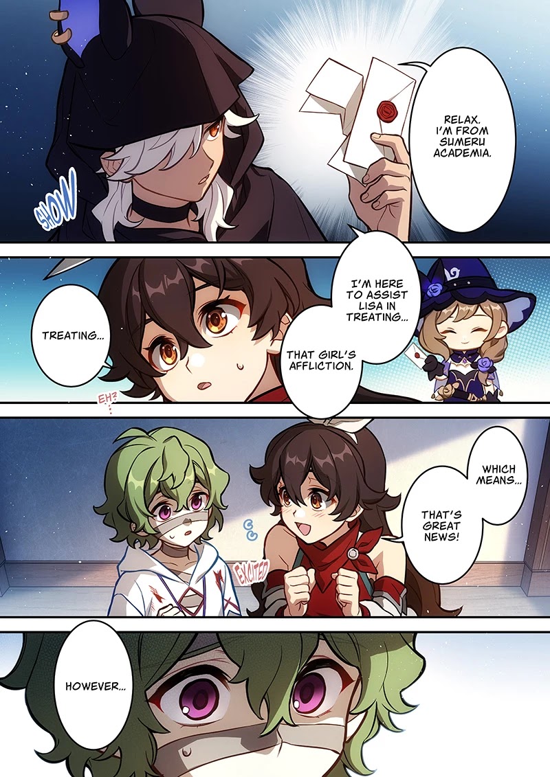 Genshin Impact Chapter 12.5 page 4 - Chapter 12.5: Unshrouded Resolution (part 2)
