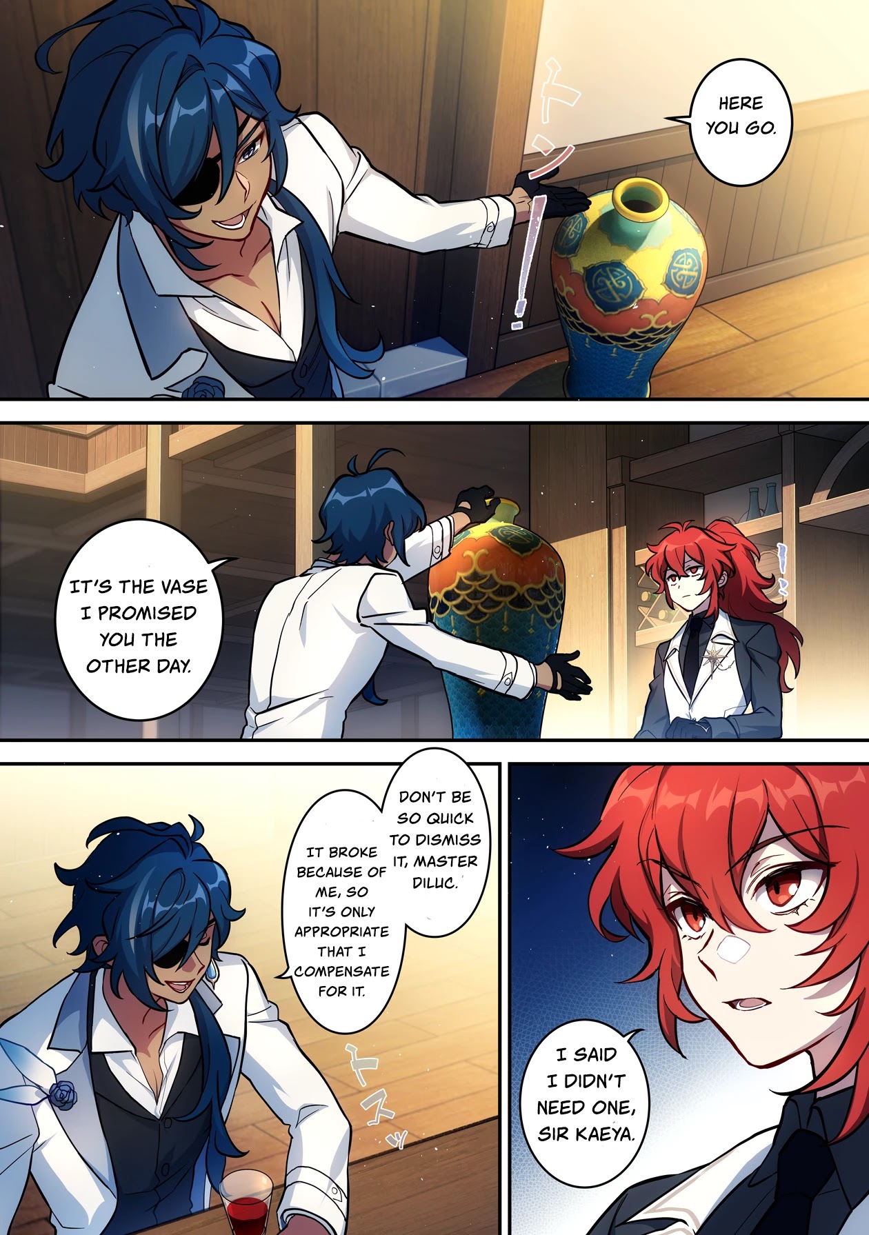 Genshin Impact Chapter 16 page 18 - Chapter 16: Pouring wine