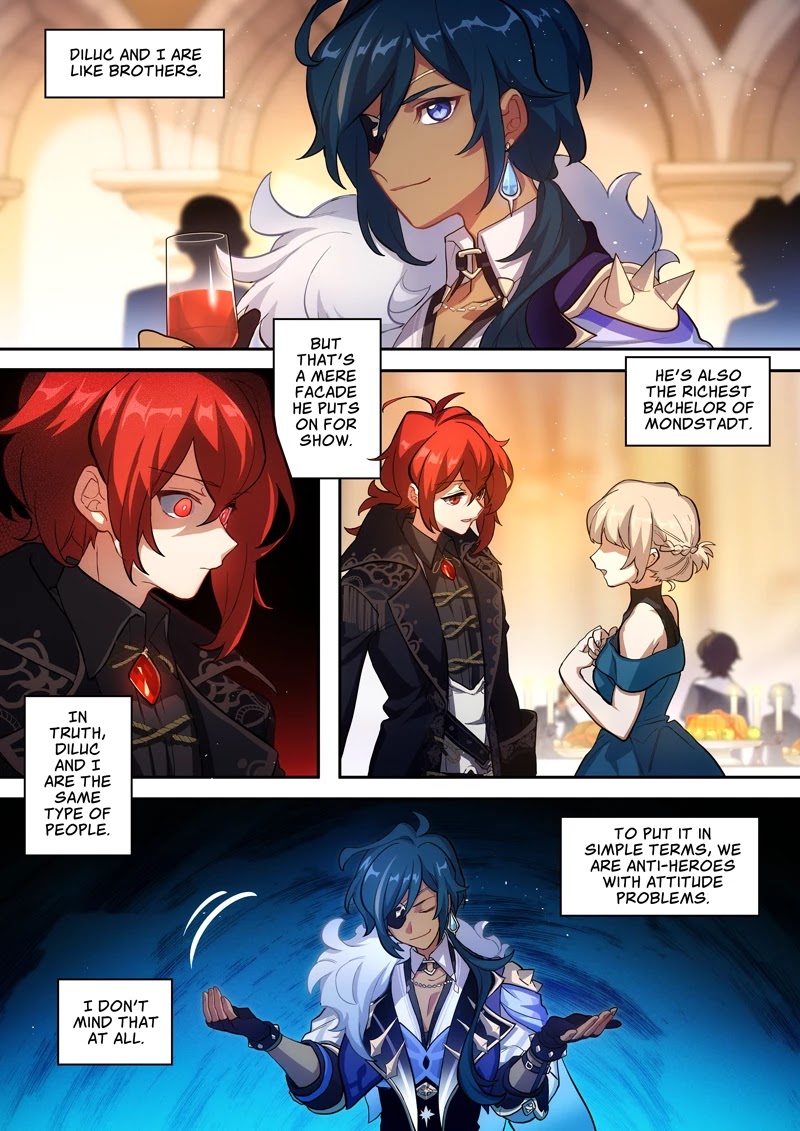 Genshin Impact Chapter 2 page 2 - Chapter 2: Flame Born