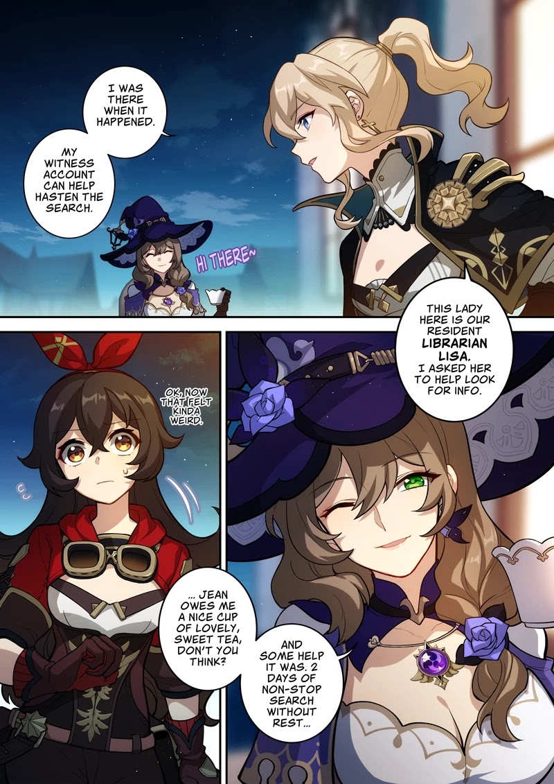 Genshin Impact Chapter 4 page 6 - Chapter 4: Surprise Finding