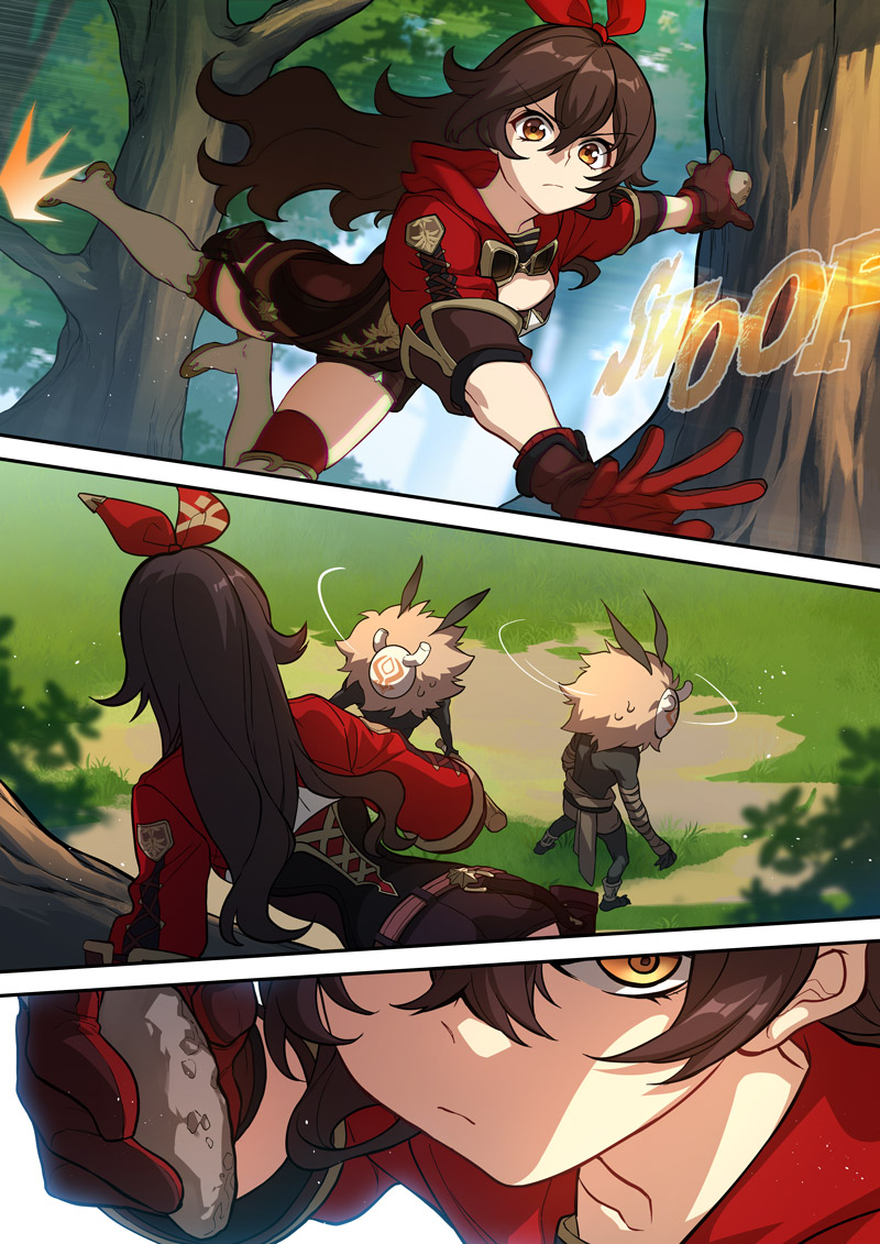 Genshin Impact Chapter 5.5 page 1 - Chapter 5.5: Dangerous Grounds (part 2)