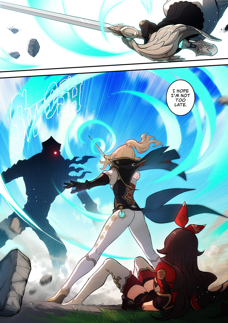 Genshin Impact Chapter 5.5 page 13 - Chapter 5.5: Dangerous Grounds (part 2)