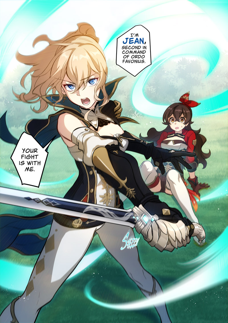 Genshin Impact Chapter 5.5 page 14 - Chapter 5.5: Dangerous Grounds (part 2)