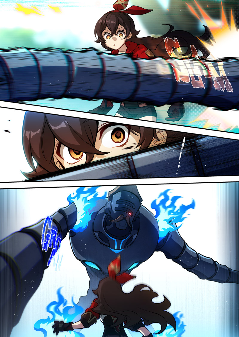 Genshin Impact Chapter 5.5 page 9 - Chapter 5.5: Dangerous Grounds (part 2)