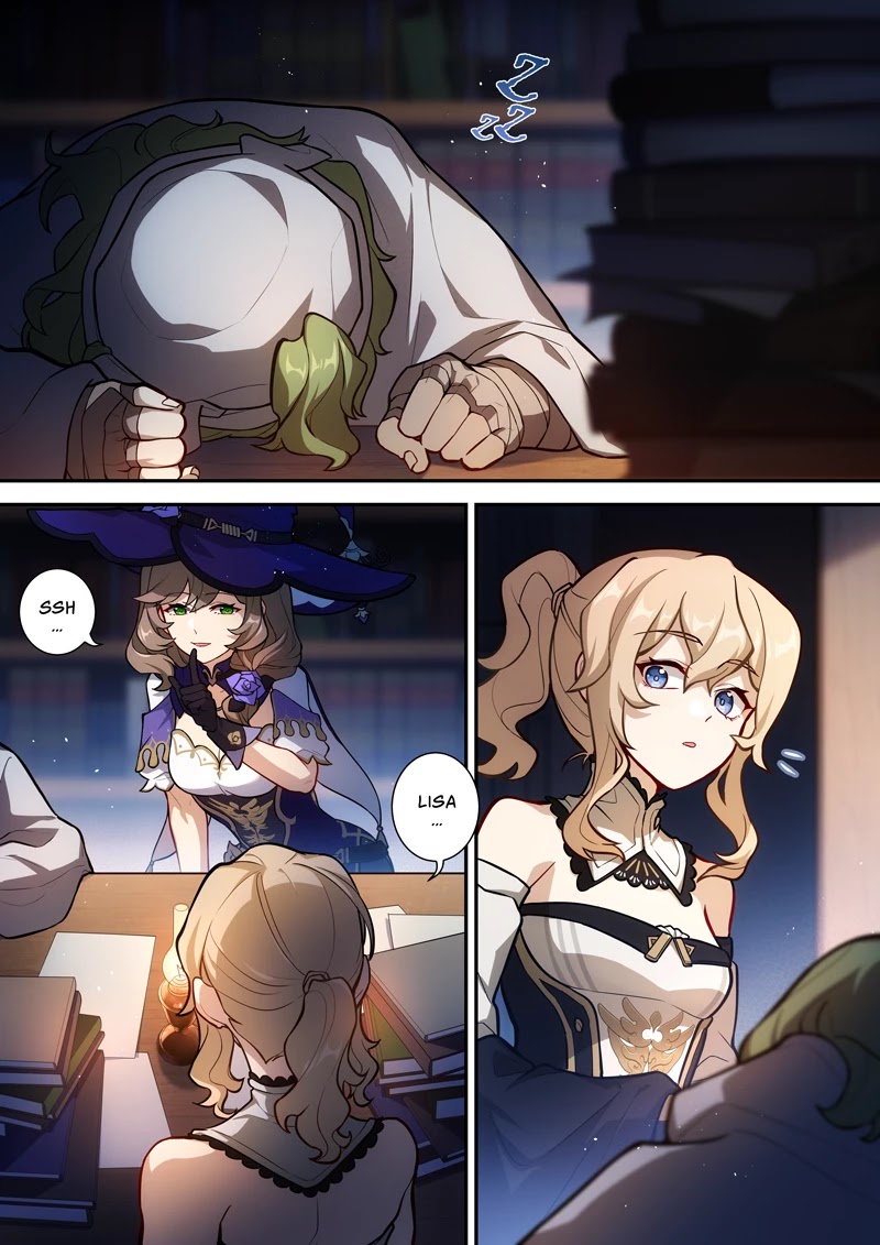 Genshin Impact Chapter 5 page 1 - Chapter 5: Dangerous Grounds