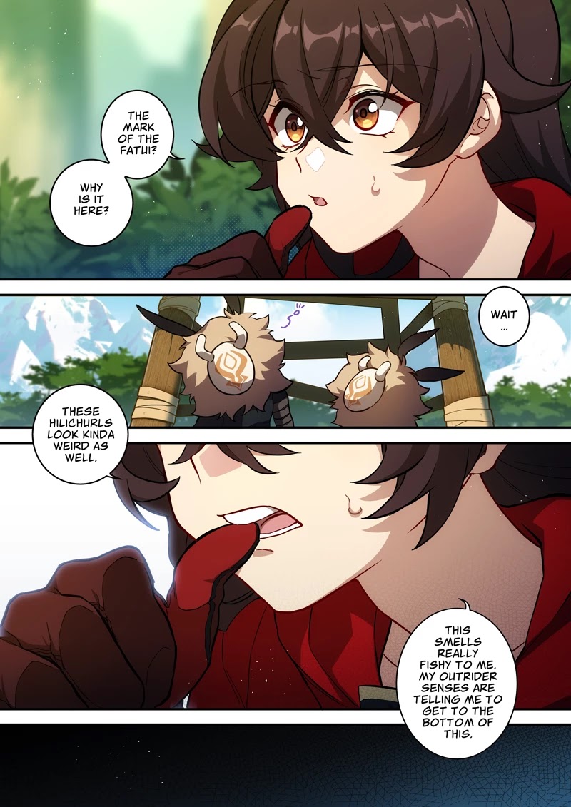 Genshin Impact Chapter 5 page 10 - Chapter 5: Dangerous Grounds
