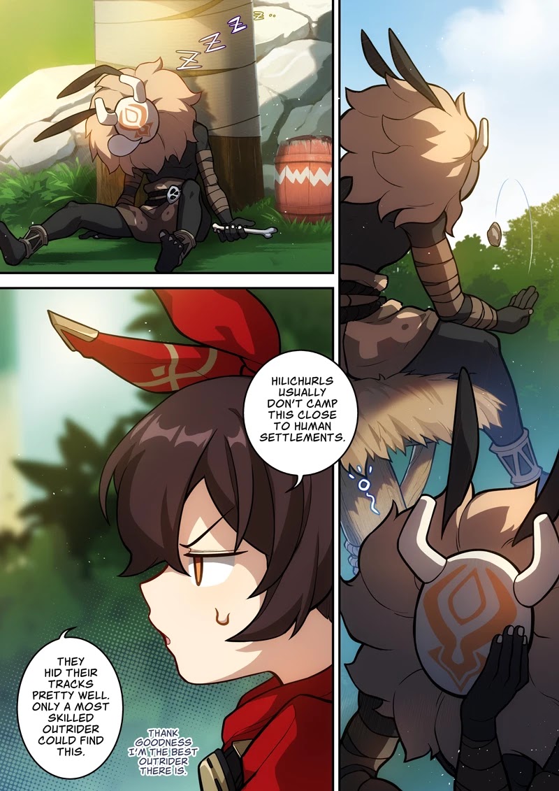 Genshin Impact Chapter 5 page 8 - Chapter 5: Dangerous Grounds