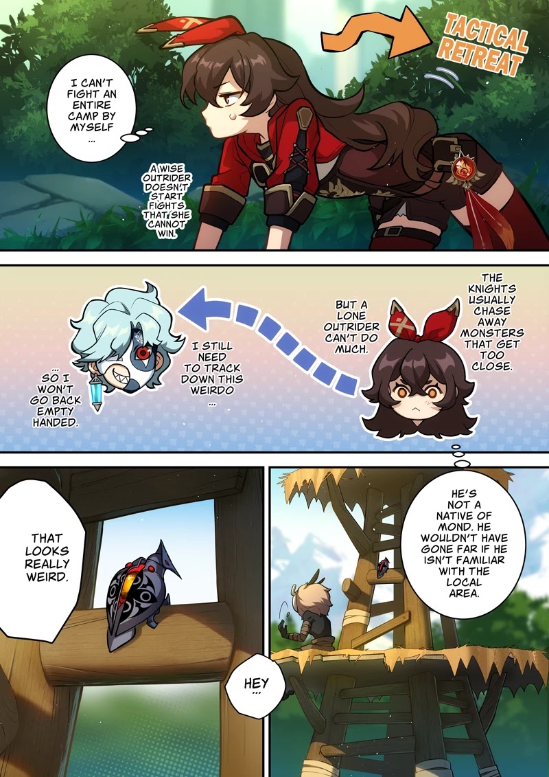 Genshin Impact Chapter 5 page 9 - Chapter 5: Dangerous Grounds