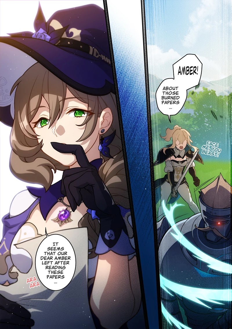 Genshin Impact Chapter 6.5 page 1 - Chapter 6.5: Wind and Fyre (part 2)