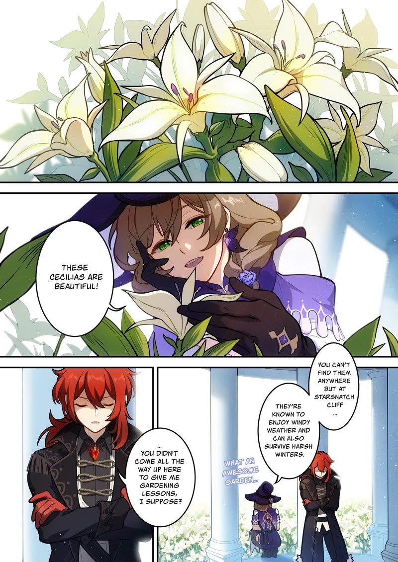 Genshin Impact Chapter 7 page 1 - Chapter 7: Dusty Chest (part 1)
