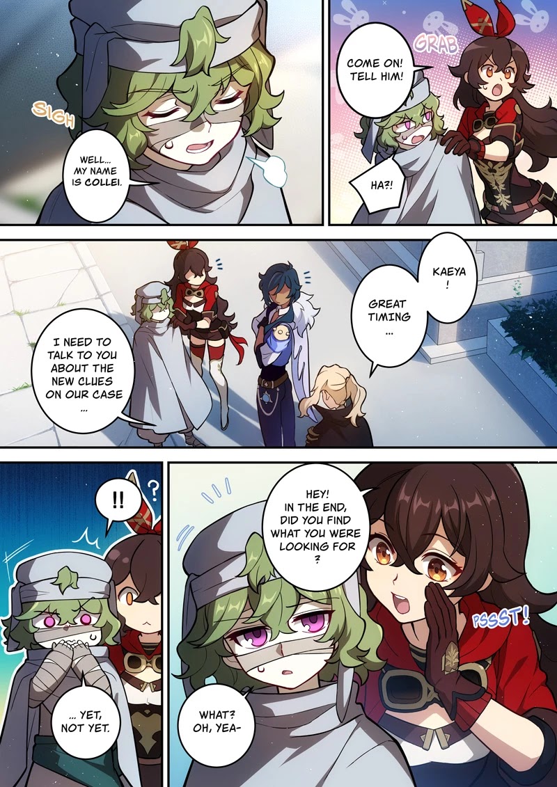 Genshin Impact Chapter 7 page 10 - Chapter 7: Dusty Chest (part 1)