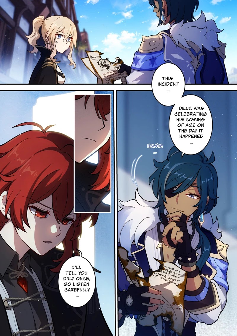 Genshin Impact Chapter 7 page 12 - Chapter 7: Dusty Chest (part 1)