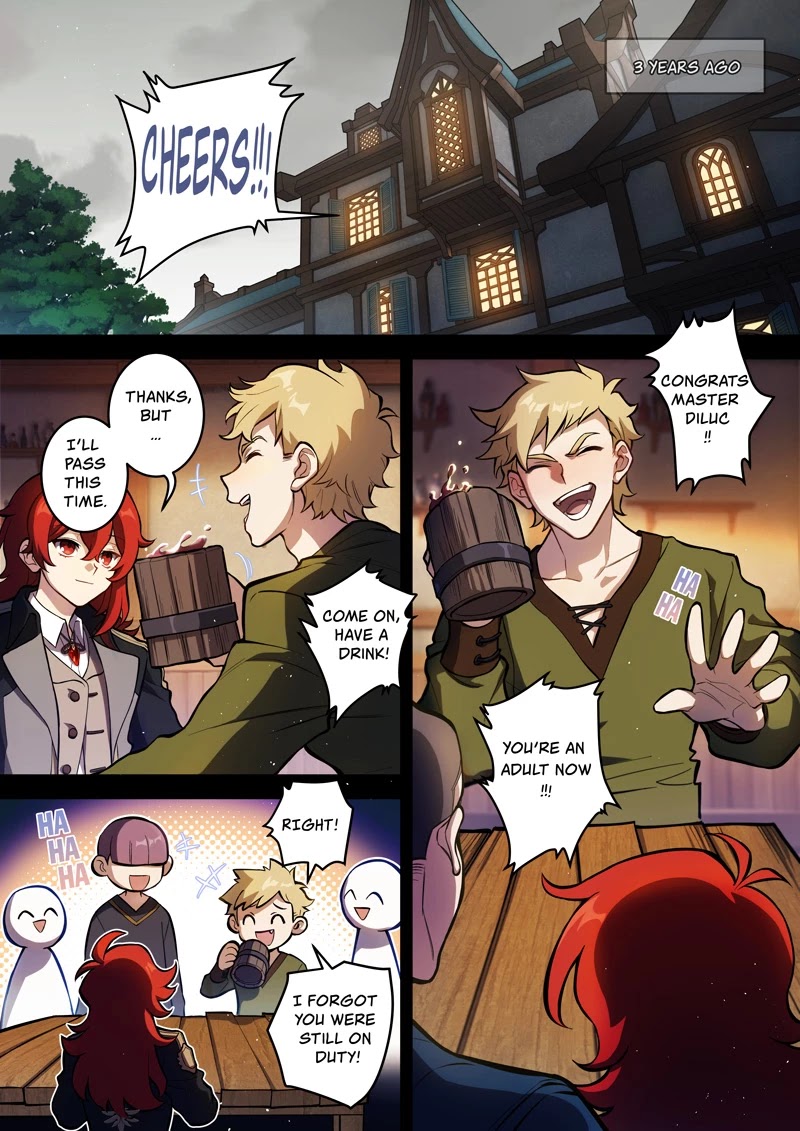 Genshin Impact Chapter 7 page 15 - Chapter 7: Dusty Chest (part 1)