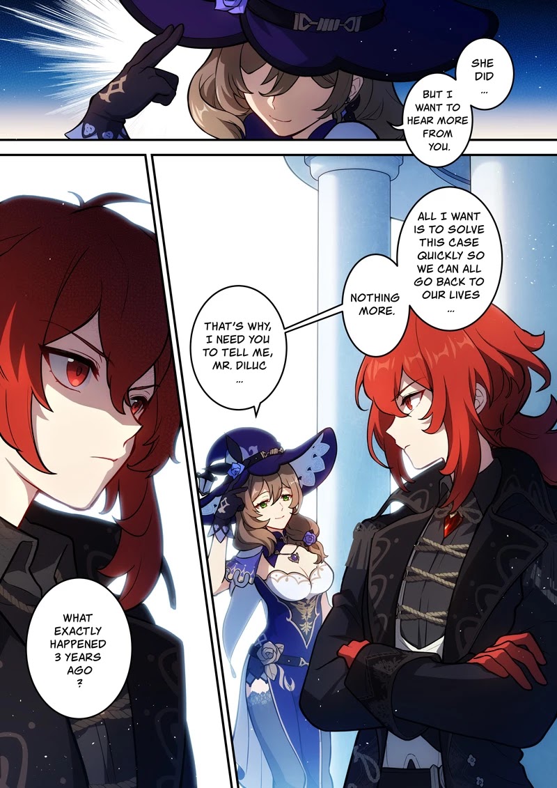 Genshin Impact Chapter 7 page 4 - Chapter 7: Dusty Chest (part 1)