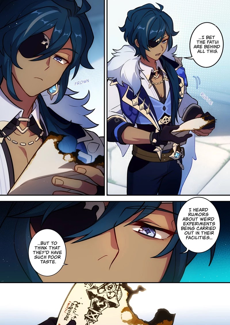 Genshin Impact Chapter 8.5 page 1 - Chapter 8.5: Final Clue (part 2)