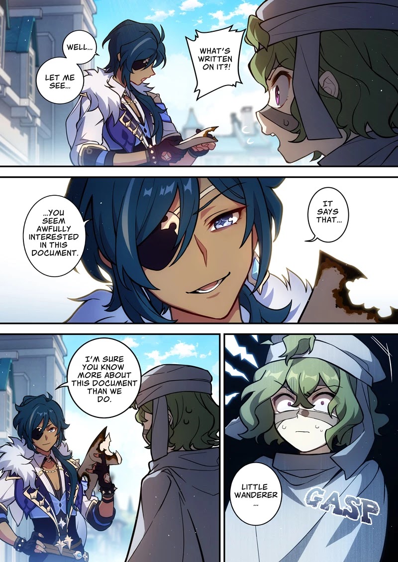 Genshin Impact Chapter 8.5 page 2 - Chapter 8.5: Final Clue (part 2)
