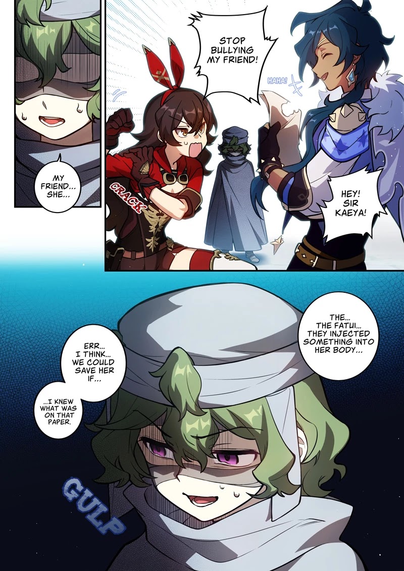 Genshin Impact Chapter 8.5 page 3 - Chapter 8.5: Final Clue (part 2)